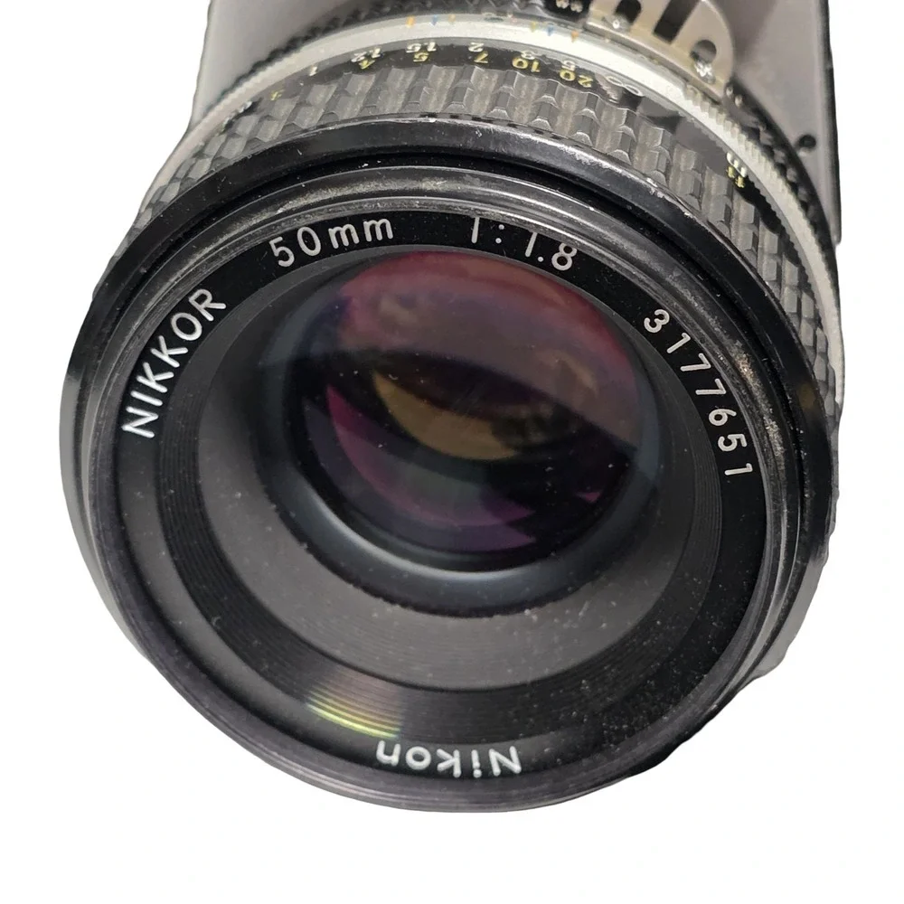 Nikon FM2 + 50mm f/1.8 35mm SLR Film Camera